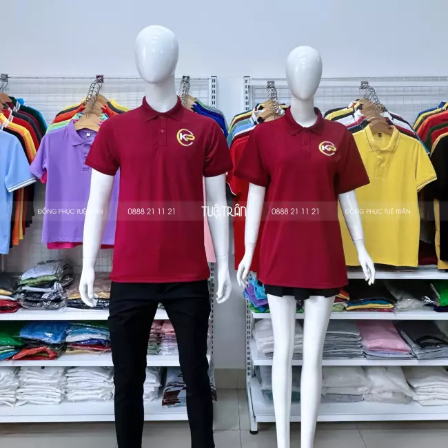 Đồng phục áo thun Nhà xe Khanh Phong