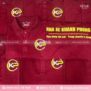 Đồng phục áo thun Nhà xe Khanh Phong
