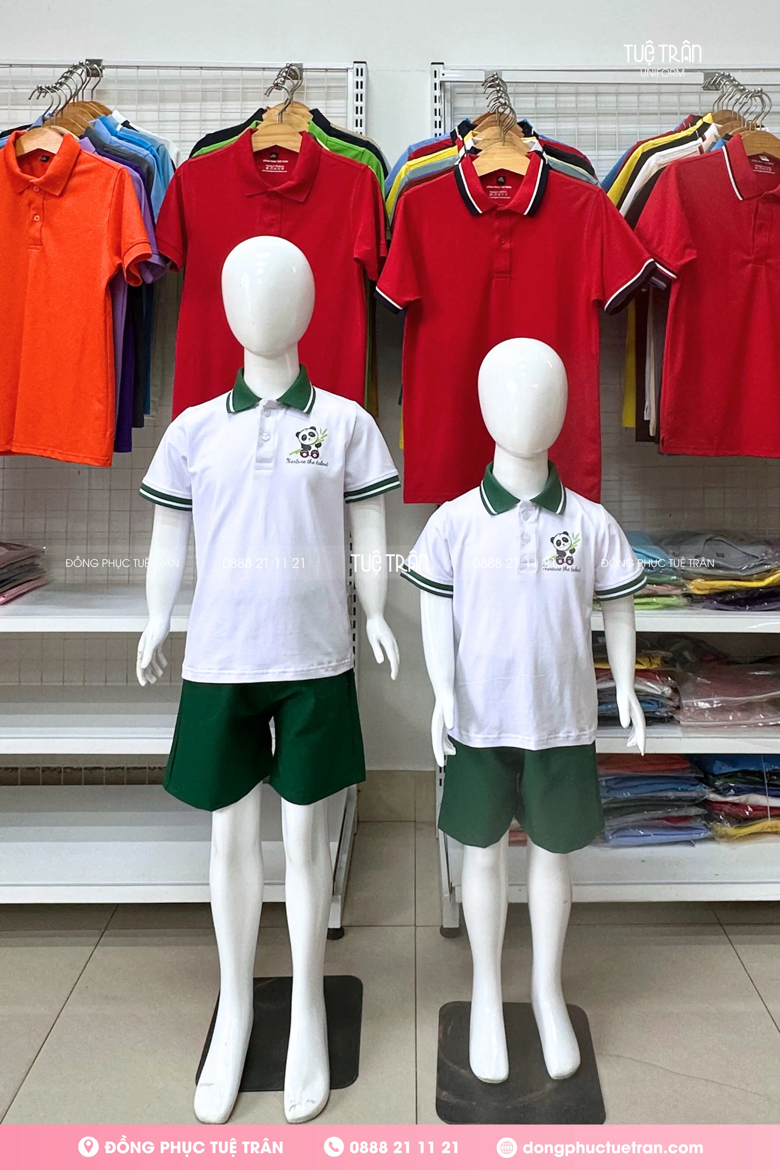 Đồng phục Trường Mầm Non Panda Montessori & English