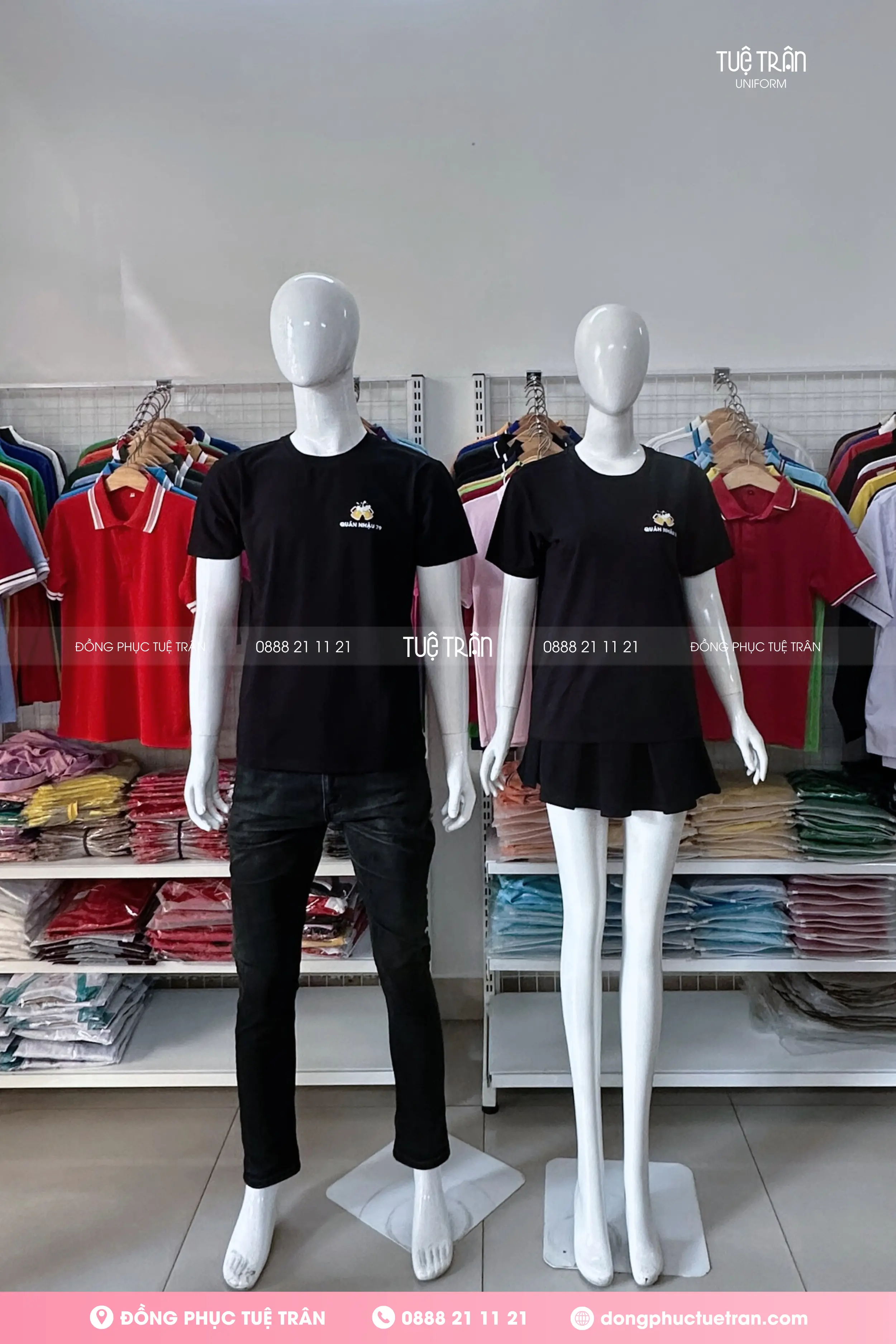 Đồng phục áo thun Quán Nhậu Bình Dân 79