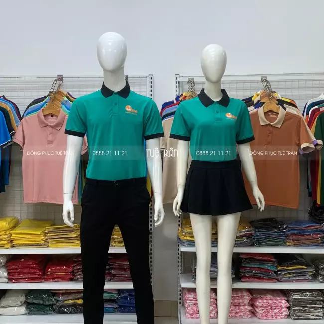 Đồng phục áo thun cở sở sản xuất chả cá Rubine