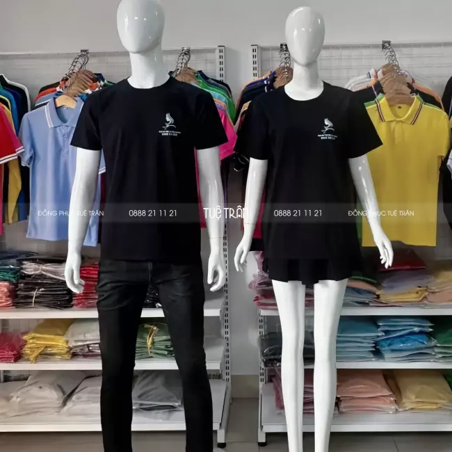Đồng phục áo thun Salon tóc Huyền Chung