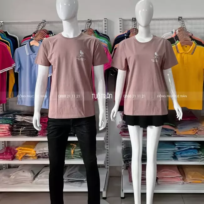 Đồng phục áo thun Salon tóc Huyền Chung