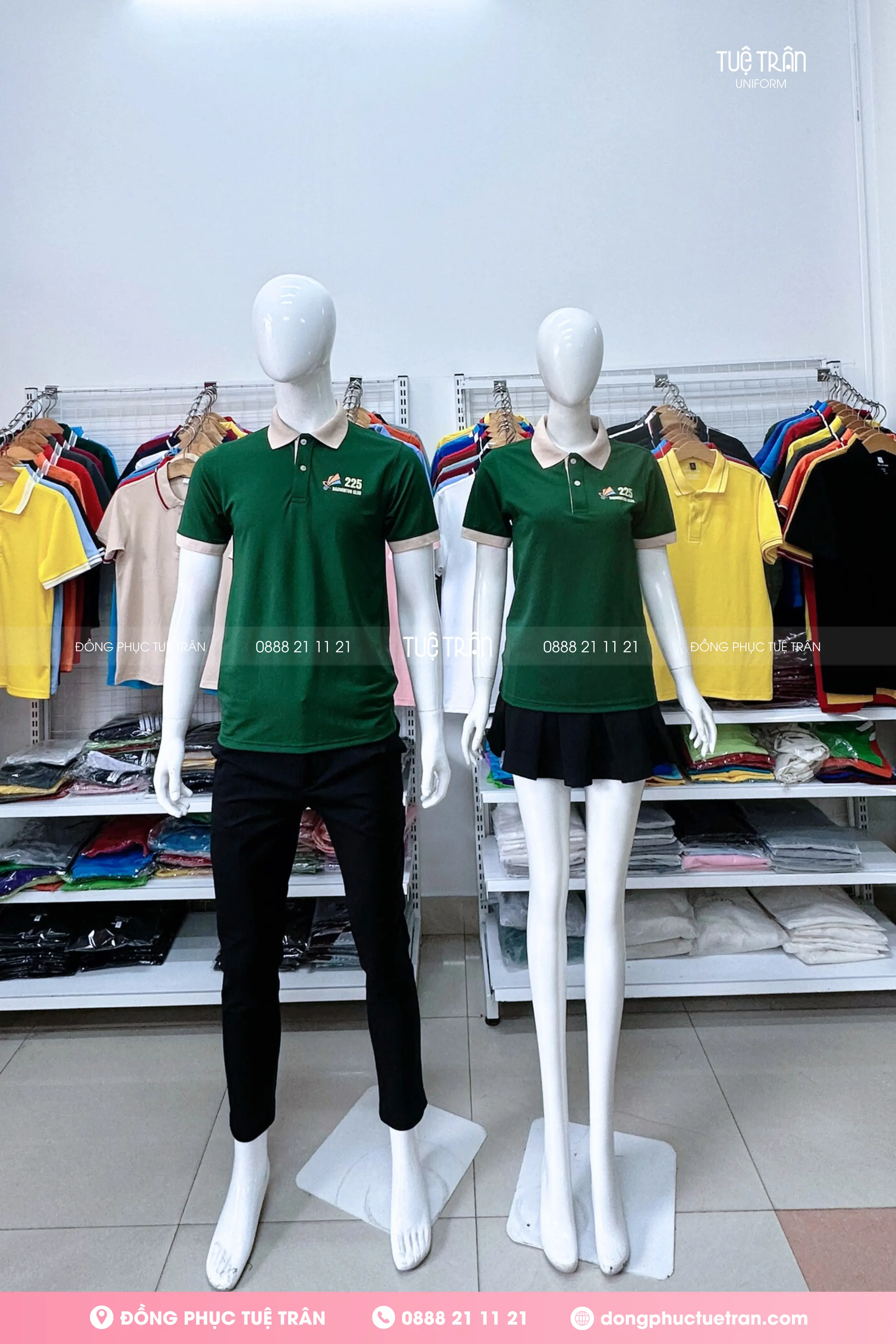Đồng phục áo thun Sân cầu lông 225 Badminton