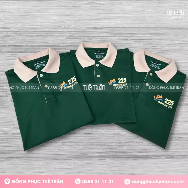 Đồng phục áo thun Sân cầu lông 225 Badminton