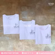 Đồng phục áo thun Swan Spa
