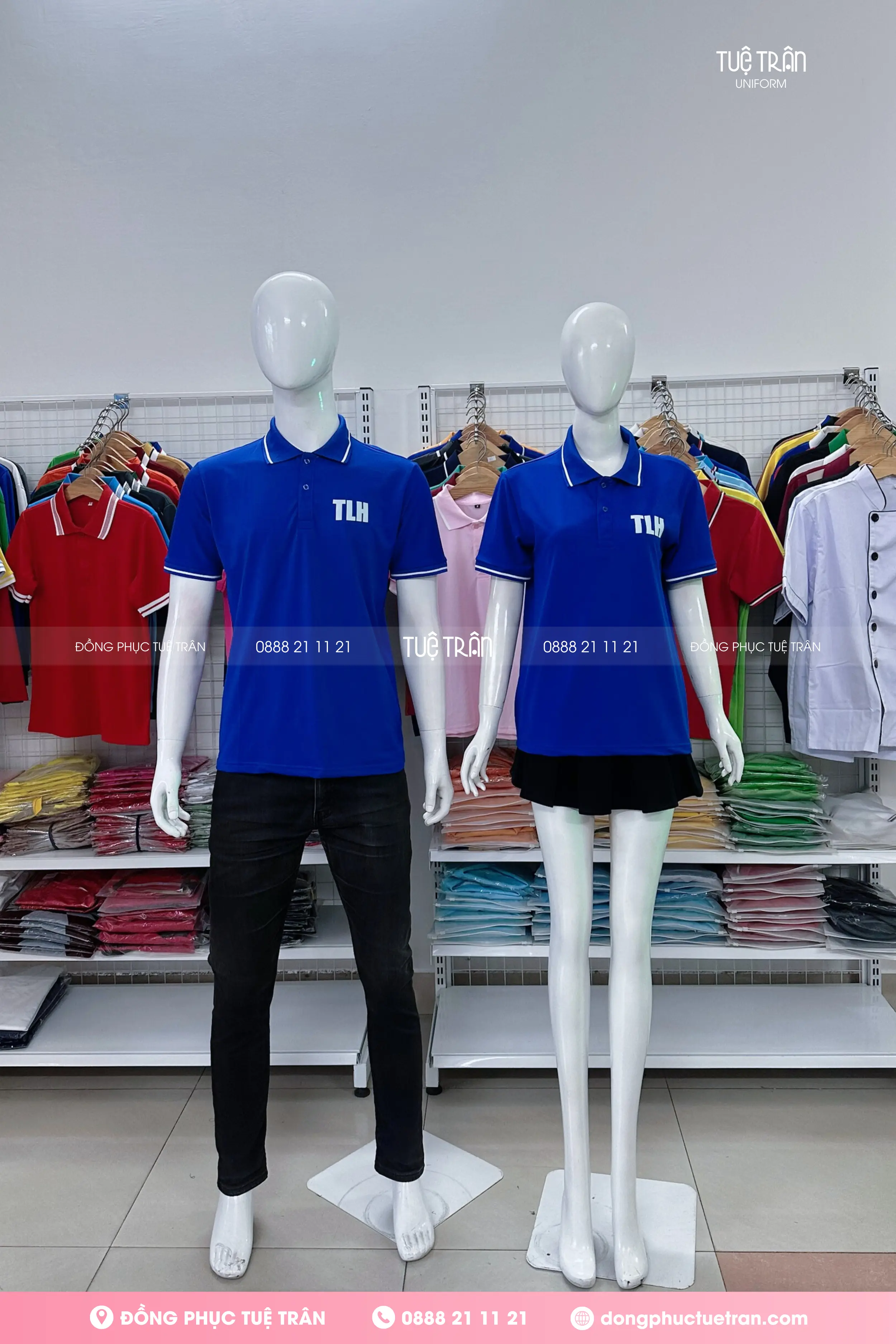 Đồng phục áo thun Công ty xây dựng Tân Liên Hưng