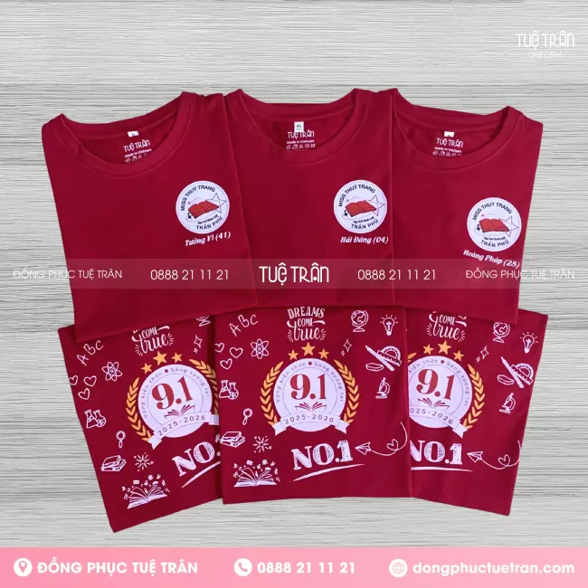 Đồng phục áo lớp Tập thể đoàn kết Trần Phú