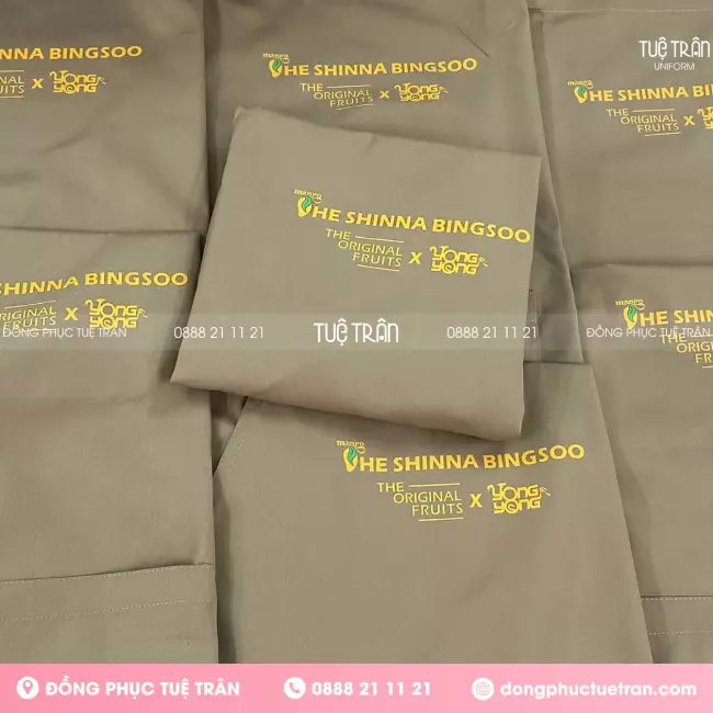 Đồng phục áo thun tạp dề The Sinna