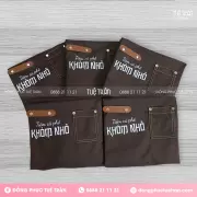 Đồng phục tạp dề Tiệm cà phê Khóm Nhỏ