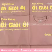 Đồng phục áo thun Tiệm Nướng Ối Giồi Ôi
