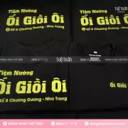 Đồng phục áo thun Tiệm Nướng Ối Giồi Ôi