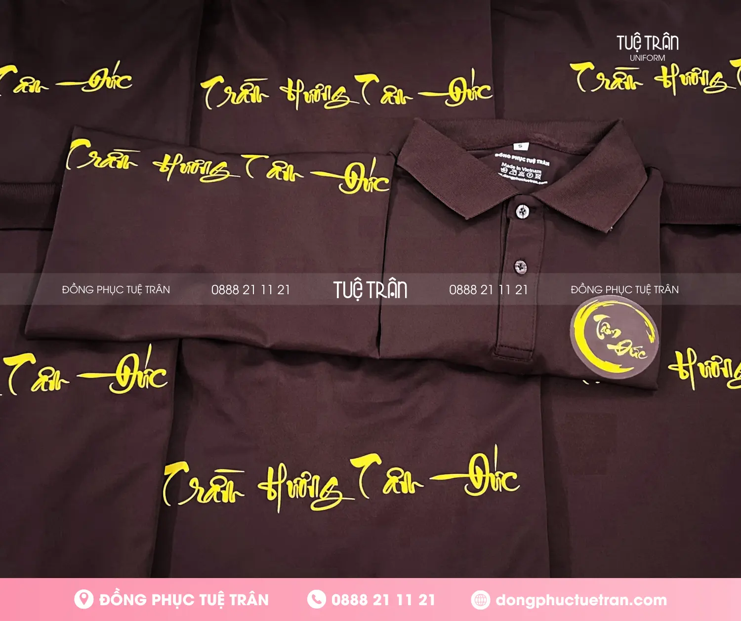 Đồng phục áo thun Trầm Hương Tâm Đức