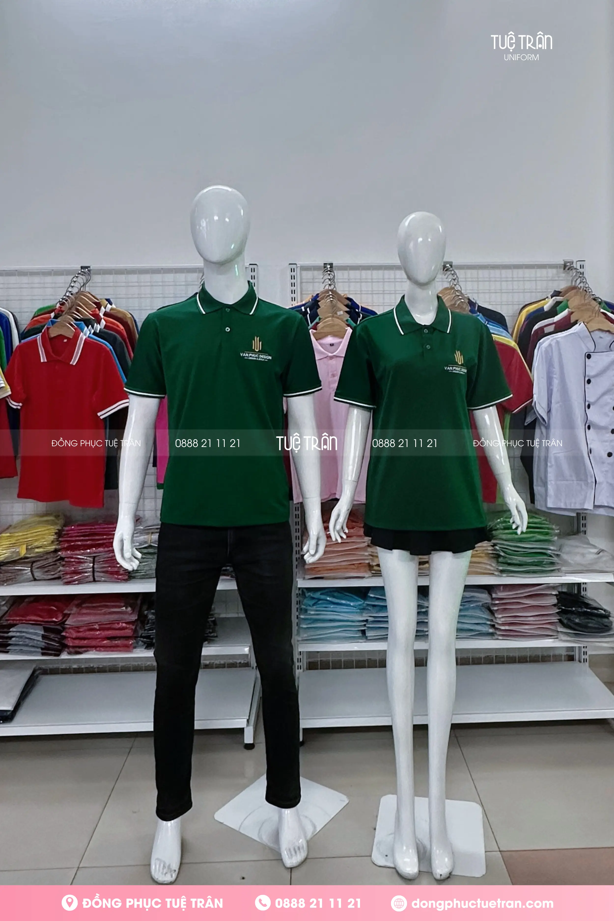 Đồng phục áo thun Công ty Van Phuc Design