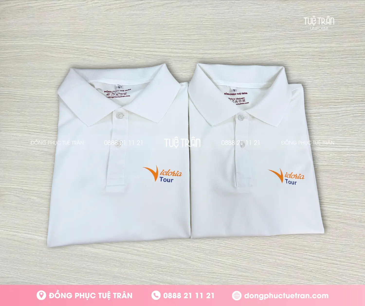 Đồng phục áo thun công ty Victoria Tour