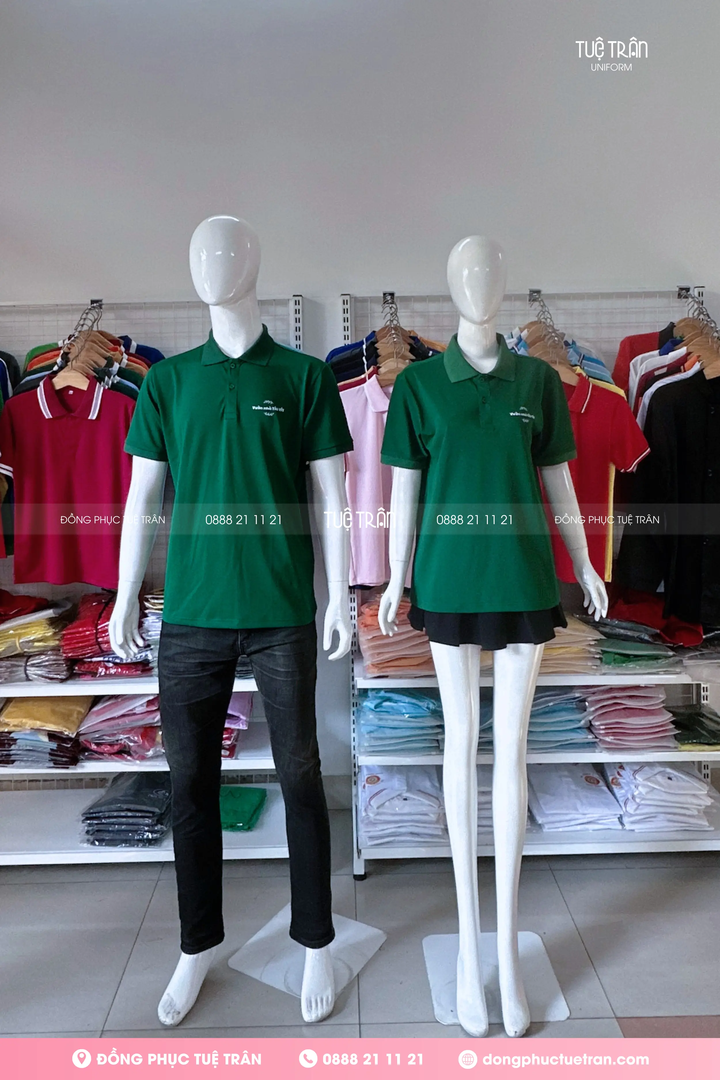 Đồng phục áo thun Vườn nhà Tíu Tít