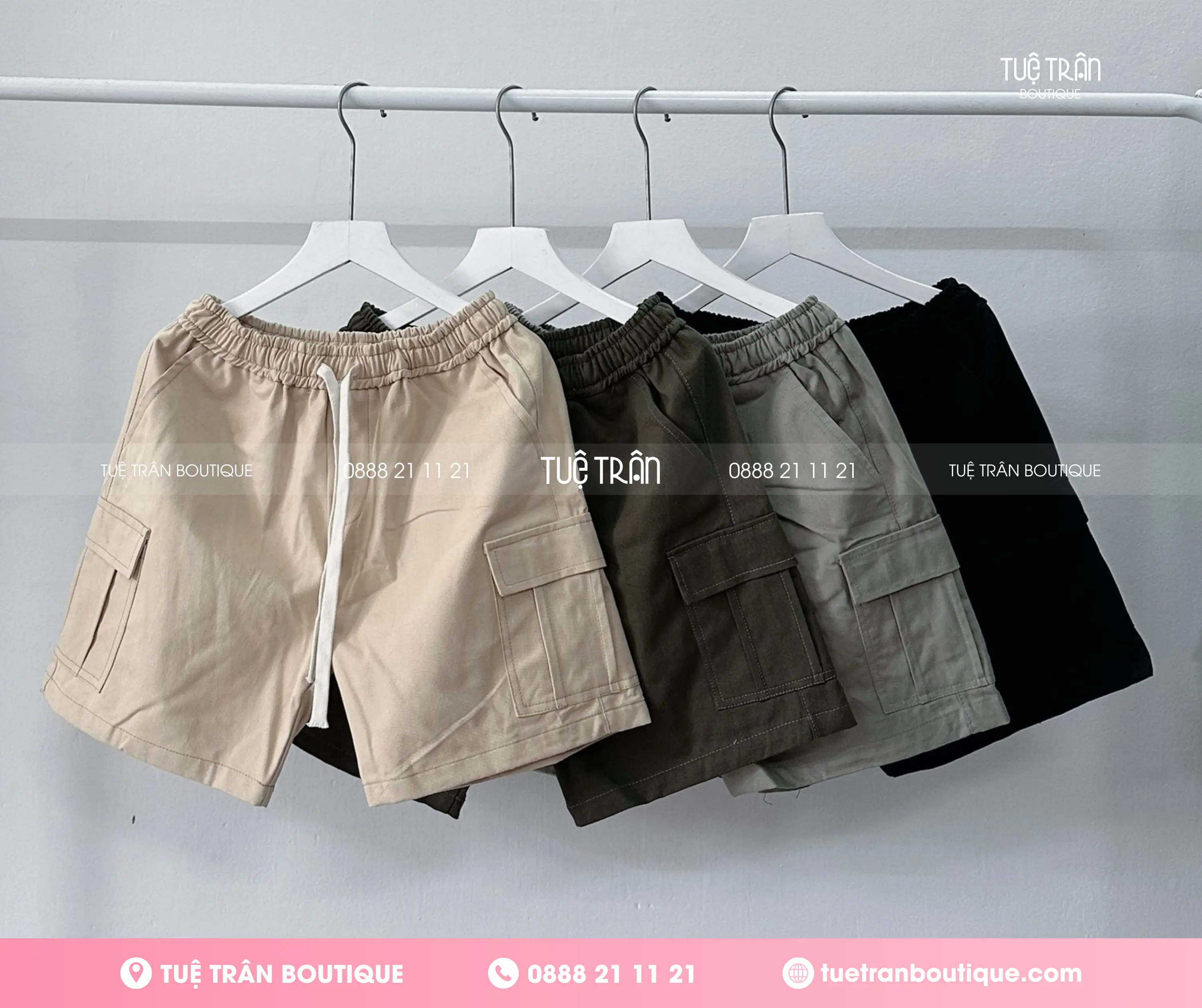 Quần Short Kaki