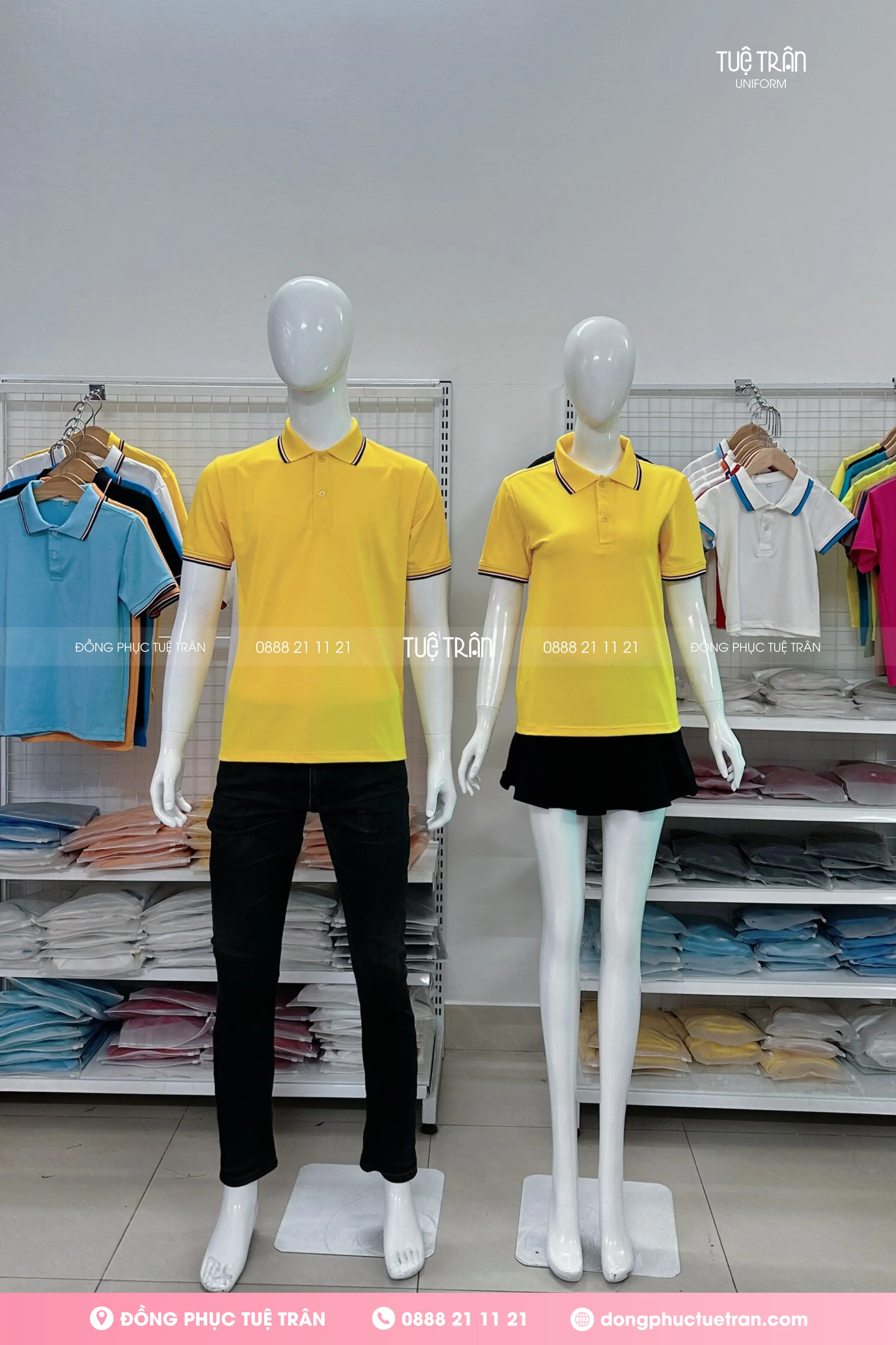 Polo phối bo 3 sọc