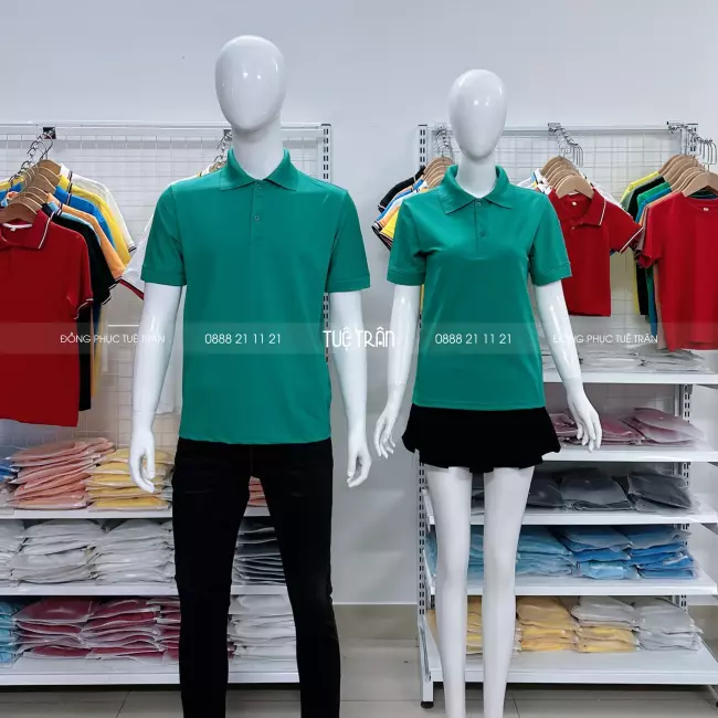 Polo cá sấu poly 4 chiều